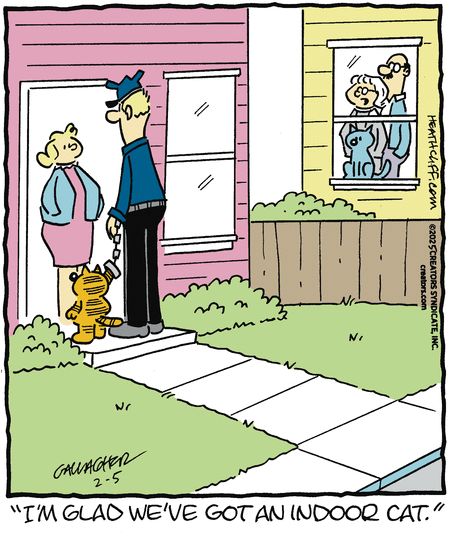 Today's Heathcliff, February 05, 2025