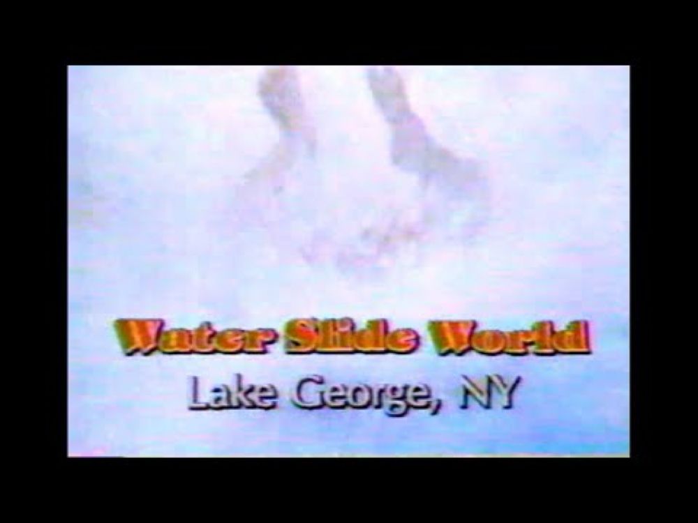 Water Slide World Water Park Lake George New York Television Commercials 1988 and 1989