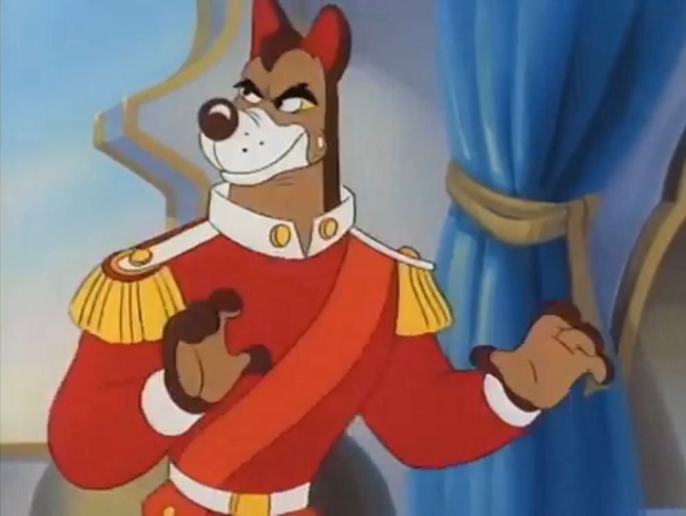 Chancellor Hyena from "The Jungle King" (Diane Eskenazi, 1994)