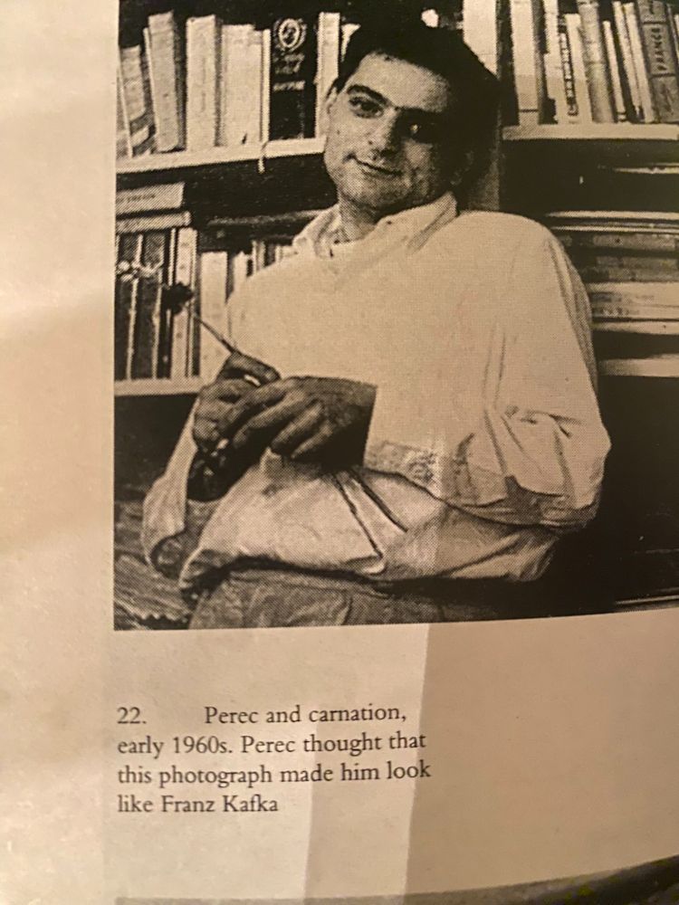 Perec and carnation, early 1960's
