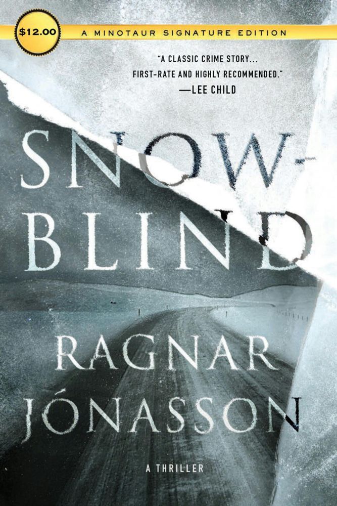 Snowblind by Ragnar Jonasson cover