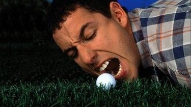 EAT THE GOLF BALL ADAM SANDLER