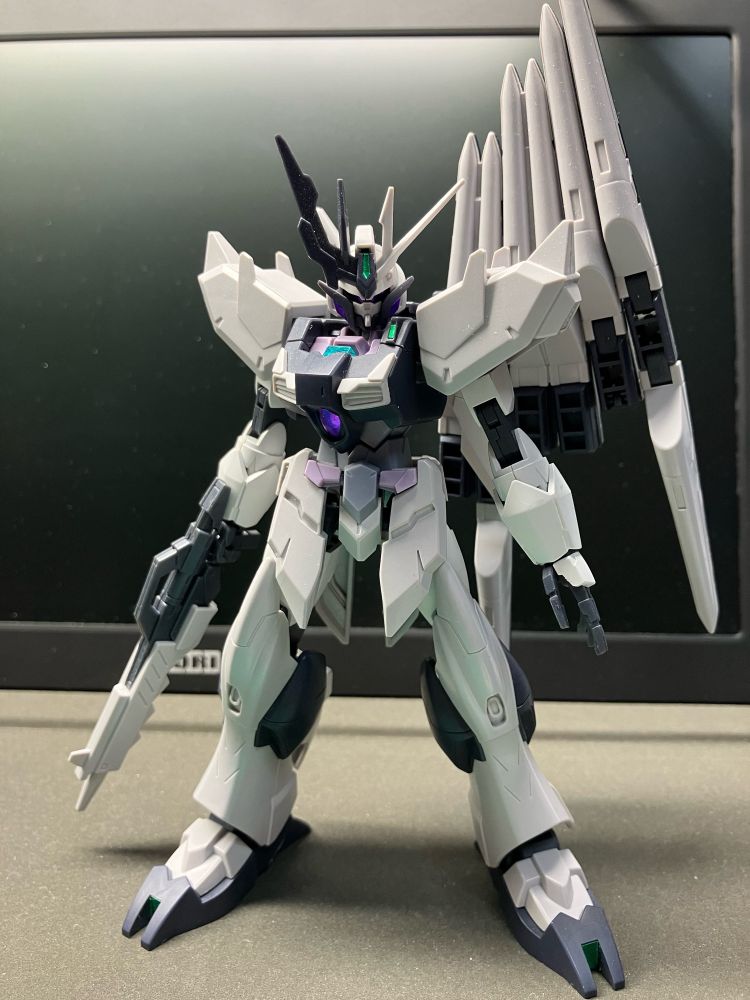 HGBD:Rフェイクνアーマー+アルスコアガンダム[ロービジビリティVer.]