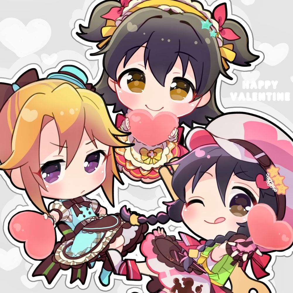 アイドルマスターシンデレラガールズのイラスト
赤城みりあ
結城晴
三好紗南