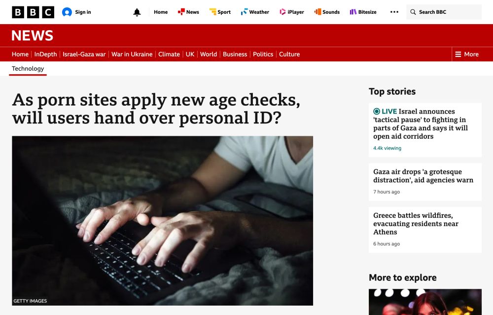 BBC article asking whether users will hand over their personal ID?