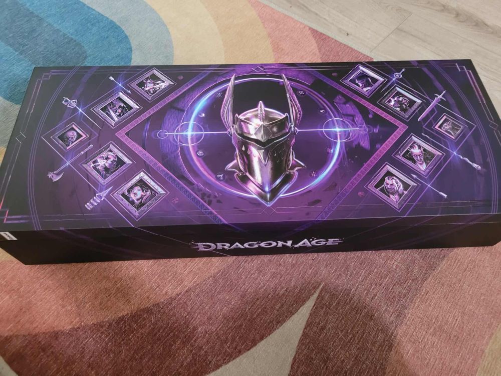 A picture of the Dragon Age Veilguard 'Rooks Coffer' collectors box.