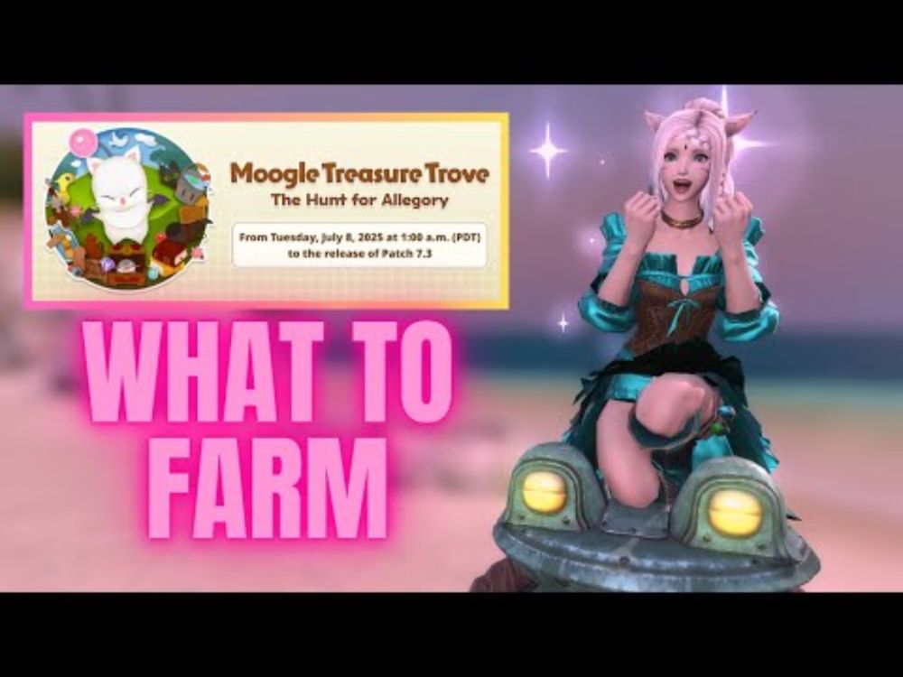 What's Worth Farming? Moogle Treasure Trove: The Hunt for Allegory 2025 (FFXIV)