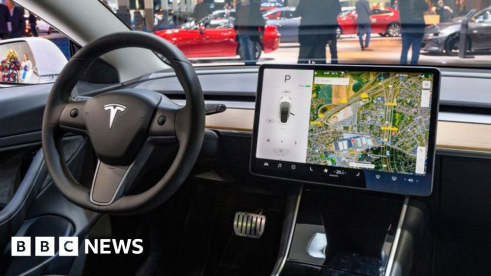 Tesla touchscreen wiper controls land driver with fine after crash