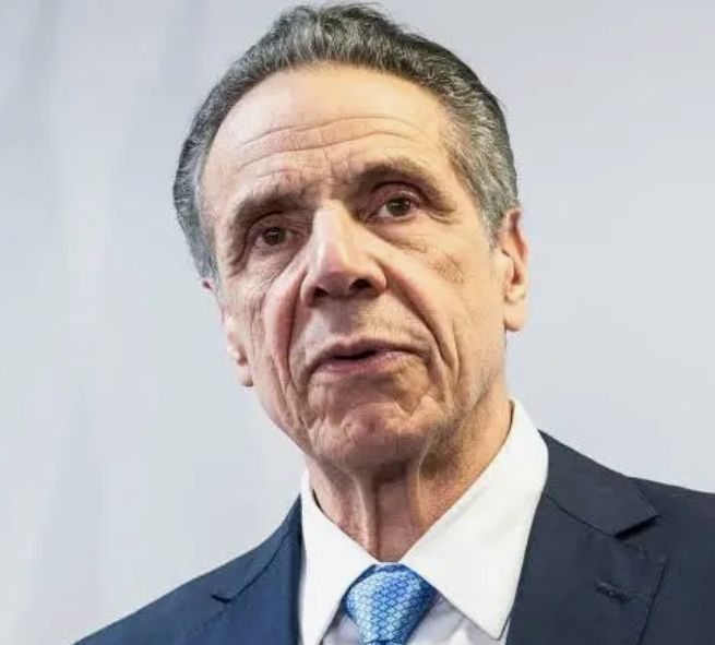 Andrew Cuomo, looking like he's auditioning for an "undead" role in a movie