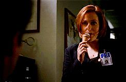 Mulder steals Scully’s vegan ice cream in X Files the Unnatural. 