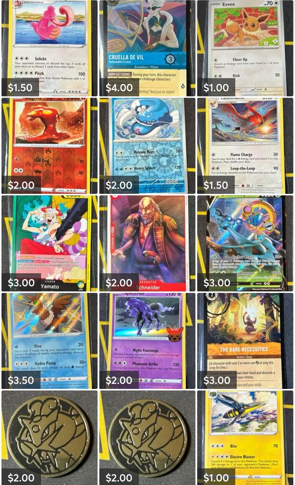 Cards cards cards 
Bundle orders get the hookup 
Mercari: MrBenShow Pokémon 
https://www.mercari.com/u/422681658?sv=0

Taco Bell fund donos $BenjaminLucky
#MrBenShow #Pokemon #DragonBall #Dinsey #OnePiece #PokemonTCG #DragonBallZ #Lorcana #OnePieceTCG #PokemonCards #DragonBallSuper #DisneyLorcana #Bandai #PokemonCommunity #DragonBallSuperCardGame #OnePieceCardGame #Cards