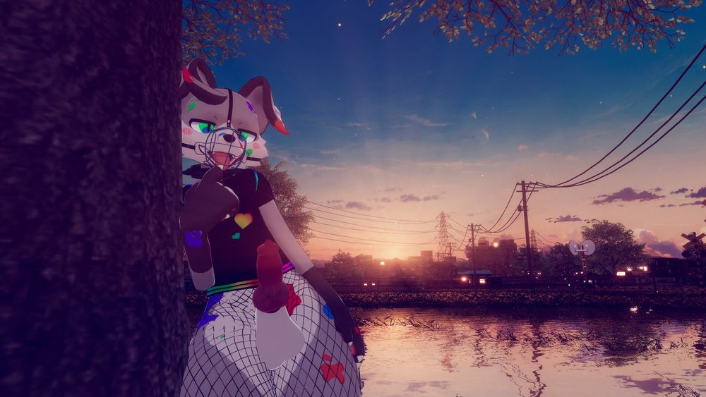 World: 夕焼けの帰り道ーOn my way home in the Sunset