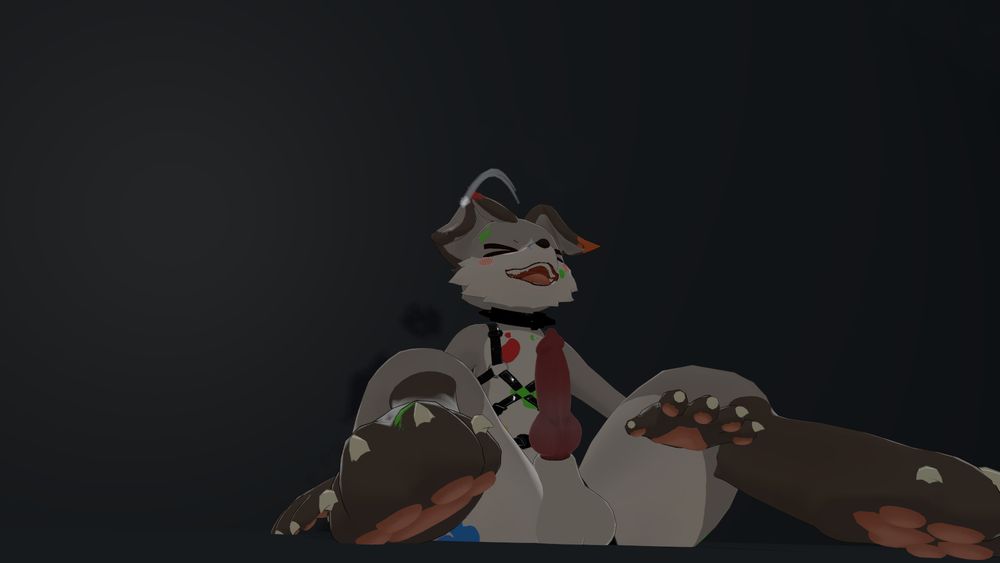 gay dog falls onto big horsecock dildo >w>