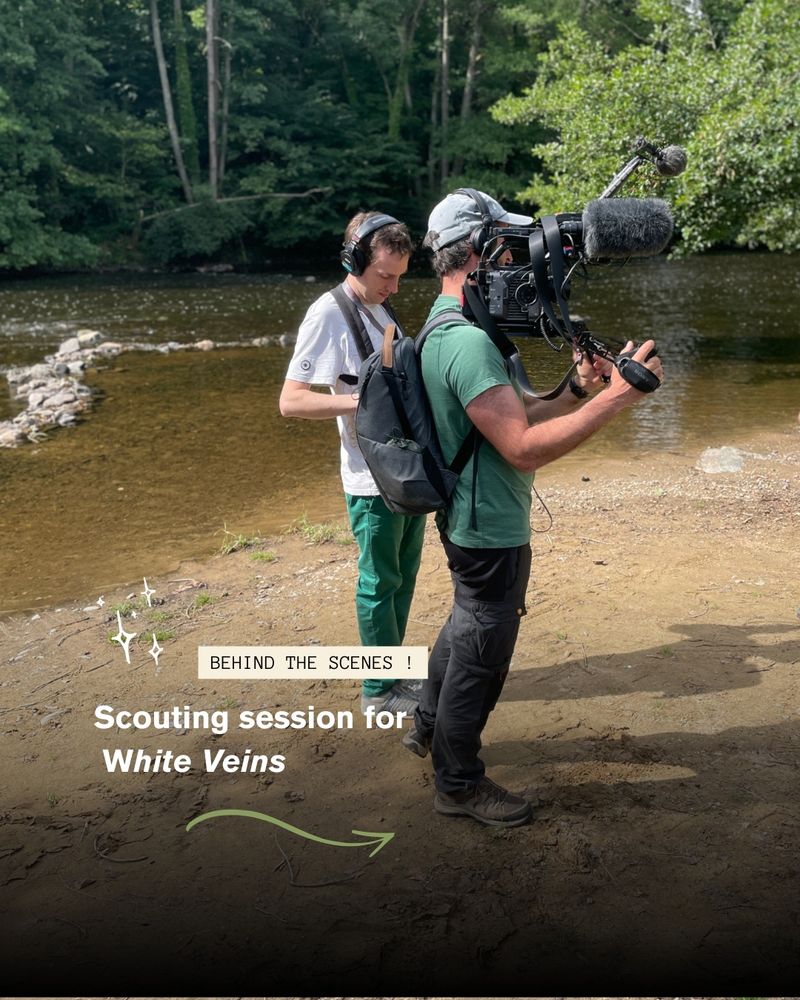 scouting session in Echassières for our new documentary in developement White veins