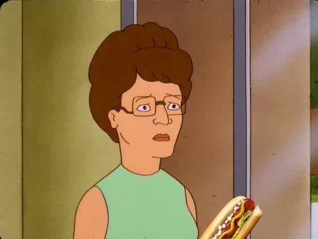 Peggy Hill with Pegglizzle