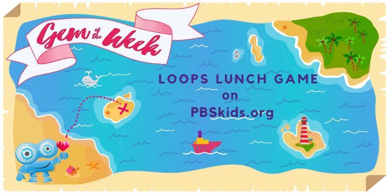 Loops lunch game on pbskids.org