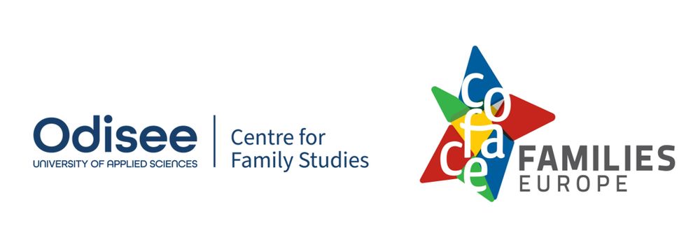 Odisee logo and COFACE Families Europe logo