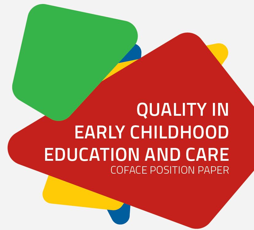 Title of the paper: Quality in early childhood education and care.