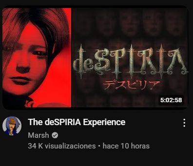 "The deSPIRIA Experience"
by MarshSMT on YouTube