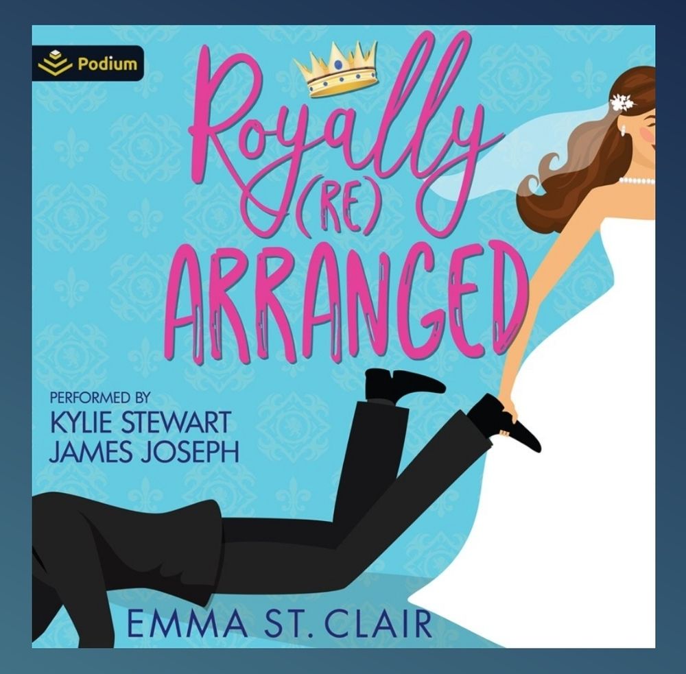 Book cover 

Title: Royally (Re)arranged 

Author: Emma St Clair 

Performed by: Kylie Stewart and James Joseph

*****Book review*****

>Change of Direction<

Princess Serafina of Viore (Ice Princess, Sera, Fi, Seraf, Angel) is an absolute mess.  Sometimes, I like her.  Other times?  She drives me bonkers.  She wants honesty but is crap at giving it.  That, along with some long-winded scenes, has me debating if I really want to round my rating up or down. 

-- Book quote 
'Rafe belongs in Wonderland—a cat in a tree, spouting riddles with an impossibly wide grin.'
-- Princess Serafina of Viore 

Our suitor, Rafael de Silva, Duke of Weldon (Rafe, Royal Rogue, Devil), definitely falls into the "don't judge a book by its cover" category.  I found myself liking him.  The way he's been handling himself since an incident two years prior is very admirable. 

The story, on the whole, is interesting and sweet (no heat).  I'm not sure if I'll continue with this series or author, I REALLY do prefer some smexy times in my romance, but I do like this. 

I read along with the audio book.  The narrators, James Joseph and Kylie Stewart, were both good.  I like their accents and intonation.  🎧💜🎧

Story:  3.5 stars
Narration:  3.5 stars 
Listening Speed:  1.8x 

H = 22; h = 21