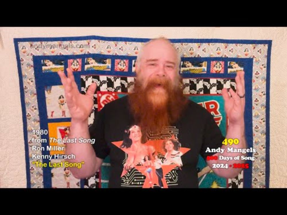 500 Days of Song - Andy Mangels - Day 489 song is "The Last Song" as by Lynda Carter