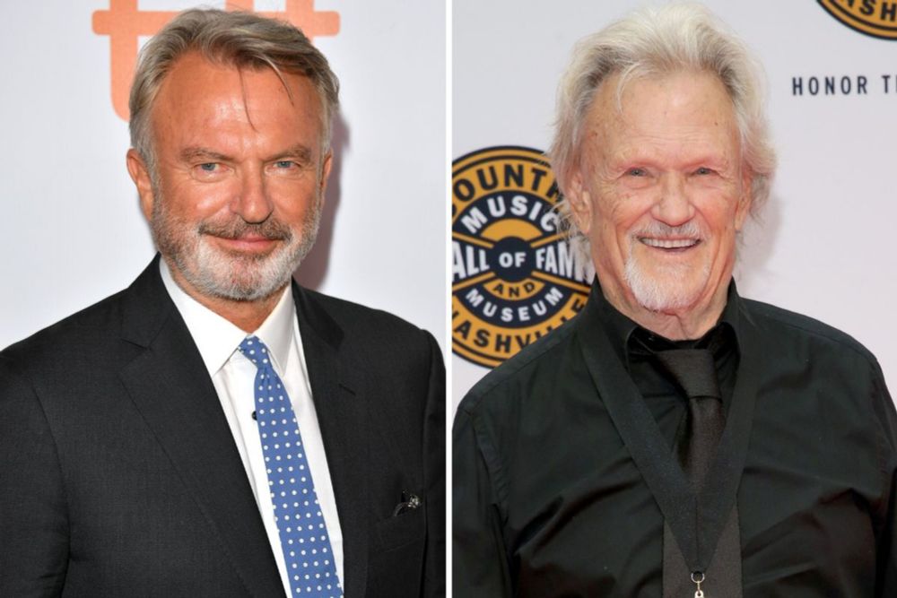 Sam Neill's "heartbreaking" Kris Kristofferson admission as co-star dies