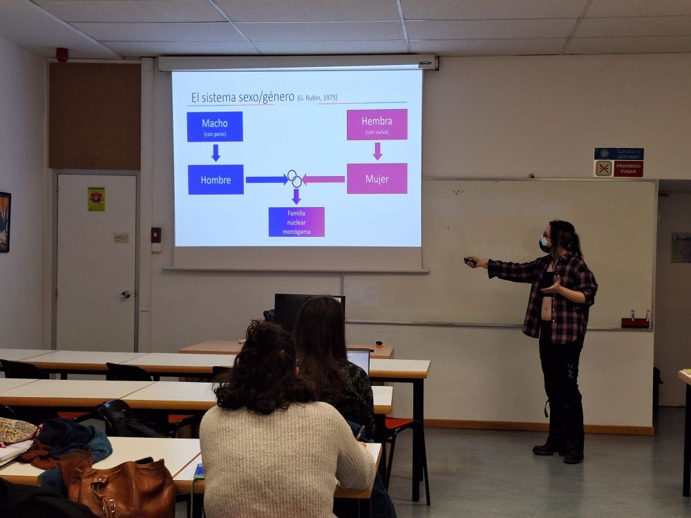 Curso en un aula del CIFICE.