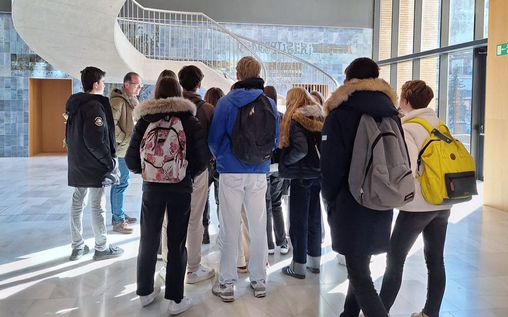 Visita a la Facultad de Filosofía y Letras