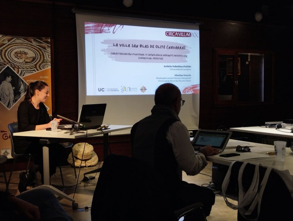 Mi charla sobre una villa romana que prospectamos en San Blas. Nicolás no pudo venir por incompatibilidad laboral, una pena, pero espero que a la próxima pueda venirse.