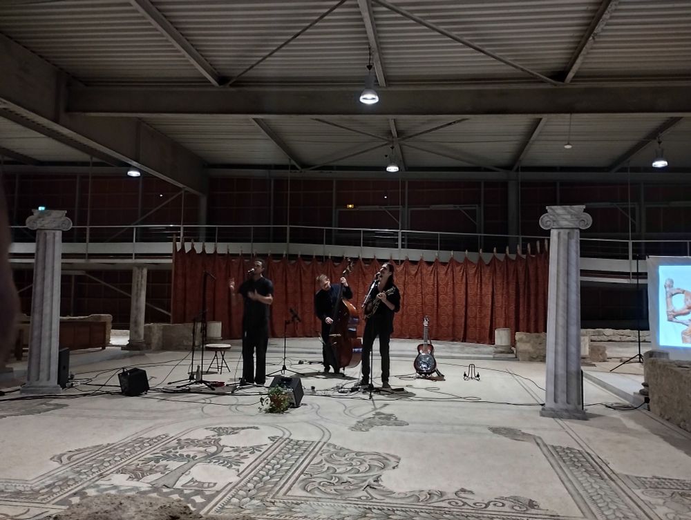 Concierto en los mosaicos de la villa de Loupian. Una fantasía 