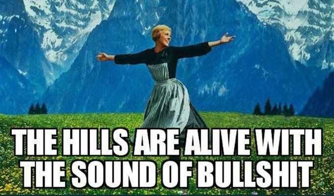 A parody of The Sound of Music calling out bullshit