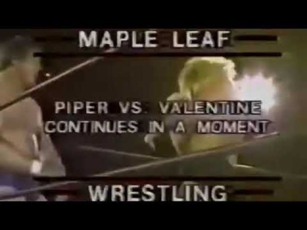 Greg Valentine vs Roddy Piper