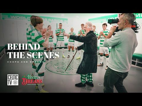 Behind-the-Scenes of 2024 Celtic Christmas Film | Hoops and Dreams