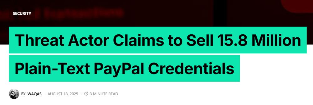 a hackread headline: 