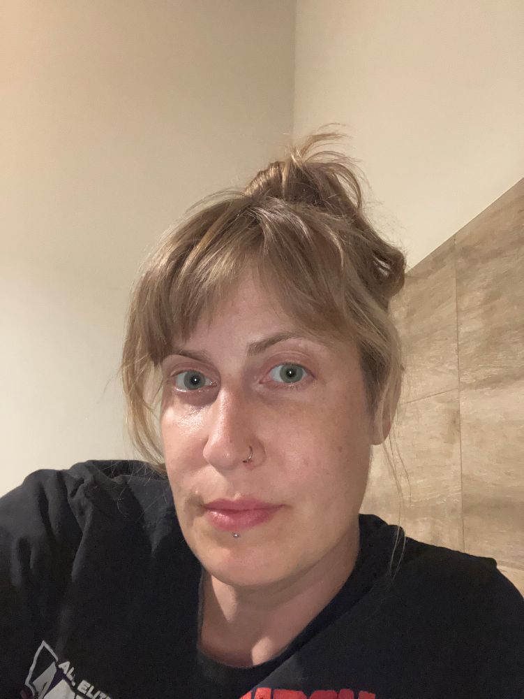 selfie taken on my first night in my hotel room, which is small but clean