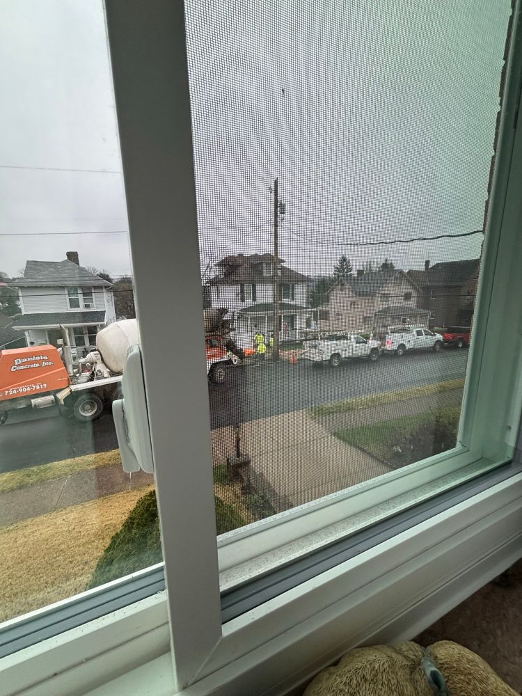 cement truck and work trucks #2 and #3