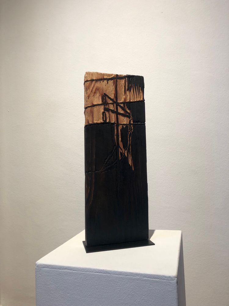 Ausstellungsansicht der Ausstellung „verborgen“ in der Villa Streccius in Landau mit Arbeiten von Lena Schmidt

©️Lena Schmidt