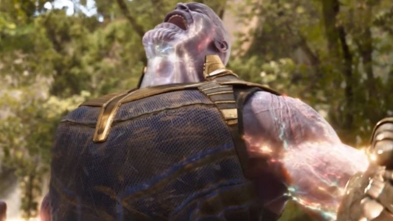 Thanos powering up
