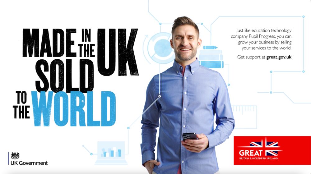 Made in the UK, sold to the world. Just like education technology company Pupil Progress, you can grow your business by selling your services to the world. Get support at great.gov.uk