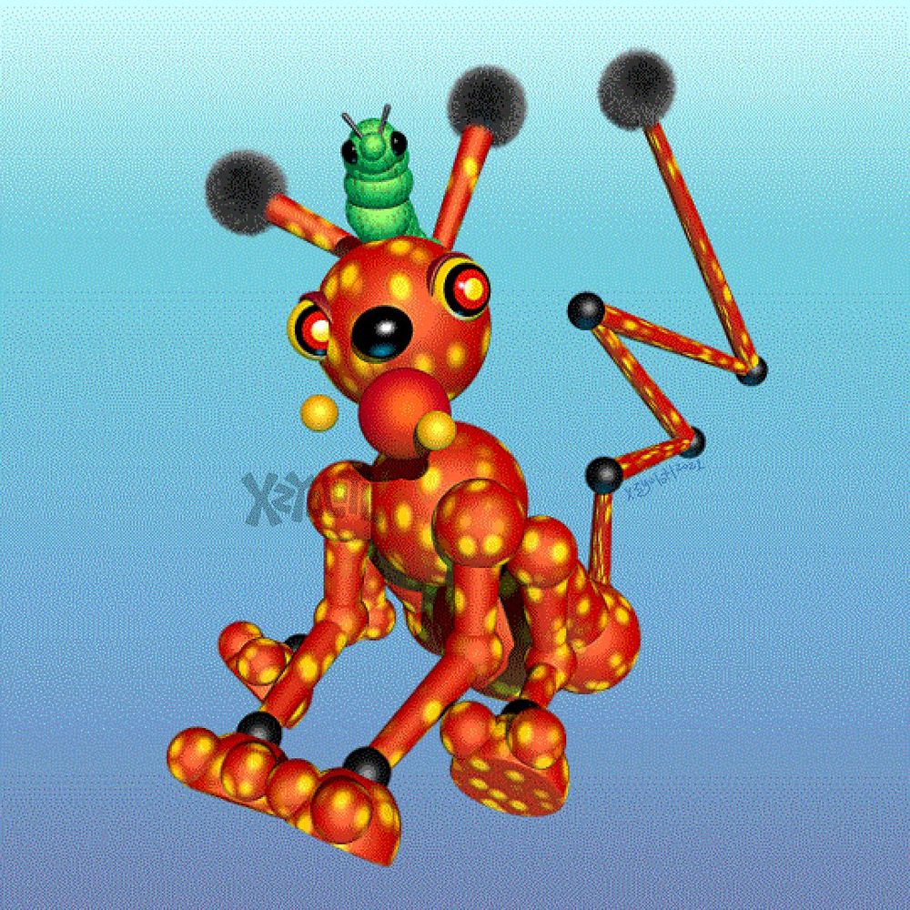 sitelen wan. sitelen e soweli loje nimi li "Zott" en pipi lili. soweli tan musi "Oddballz".