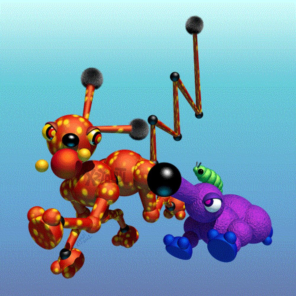 sitelen tu. sitelen e soweli loje nimi li "Zott" en soweli pi laso loje nimi li "Honker" en pipi lili. soweli tan musi "Oddballz".