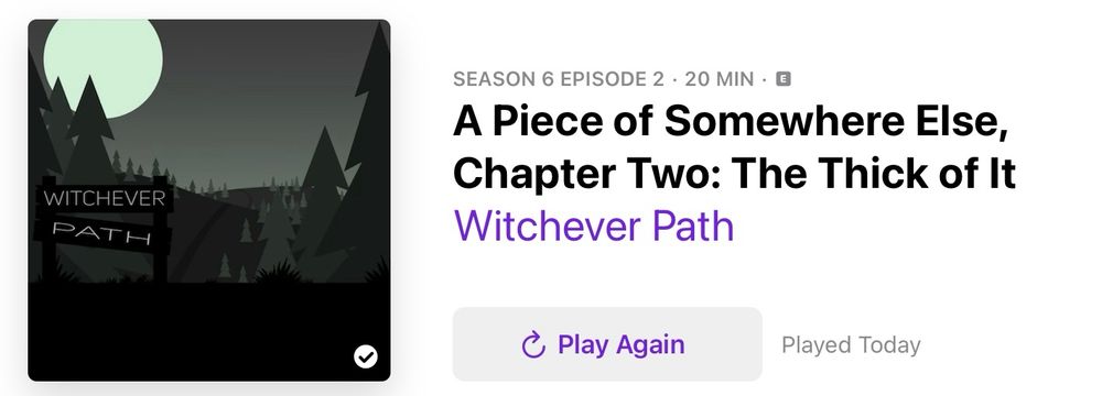#AudioDrama
#Podcast
#WitcheverPath
#Fiction
