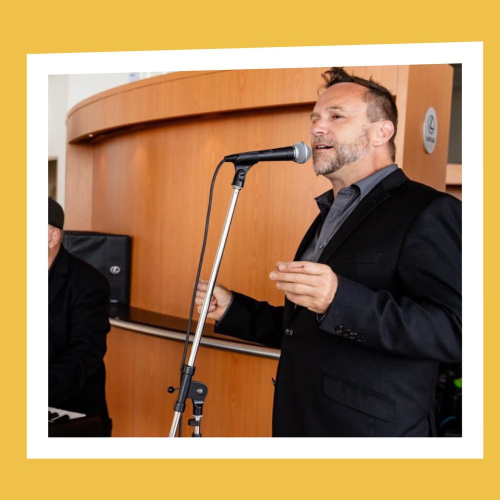 

The Scott Bollart Duo performing at an even