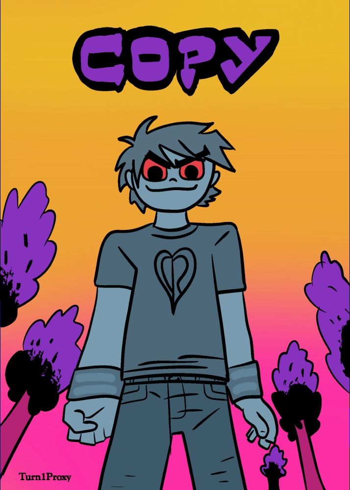 Copy token, Nega Scott from Scott Pilgrim