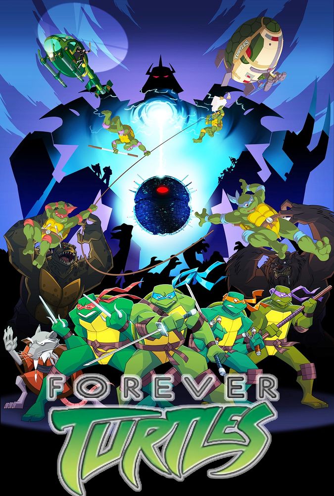 Turtles Forever poster. 