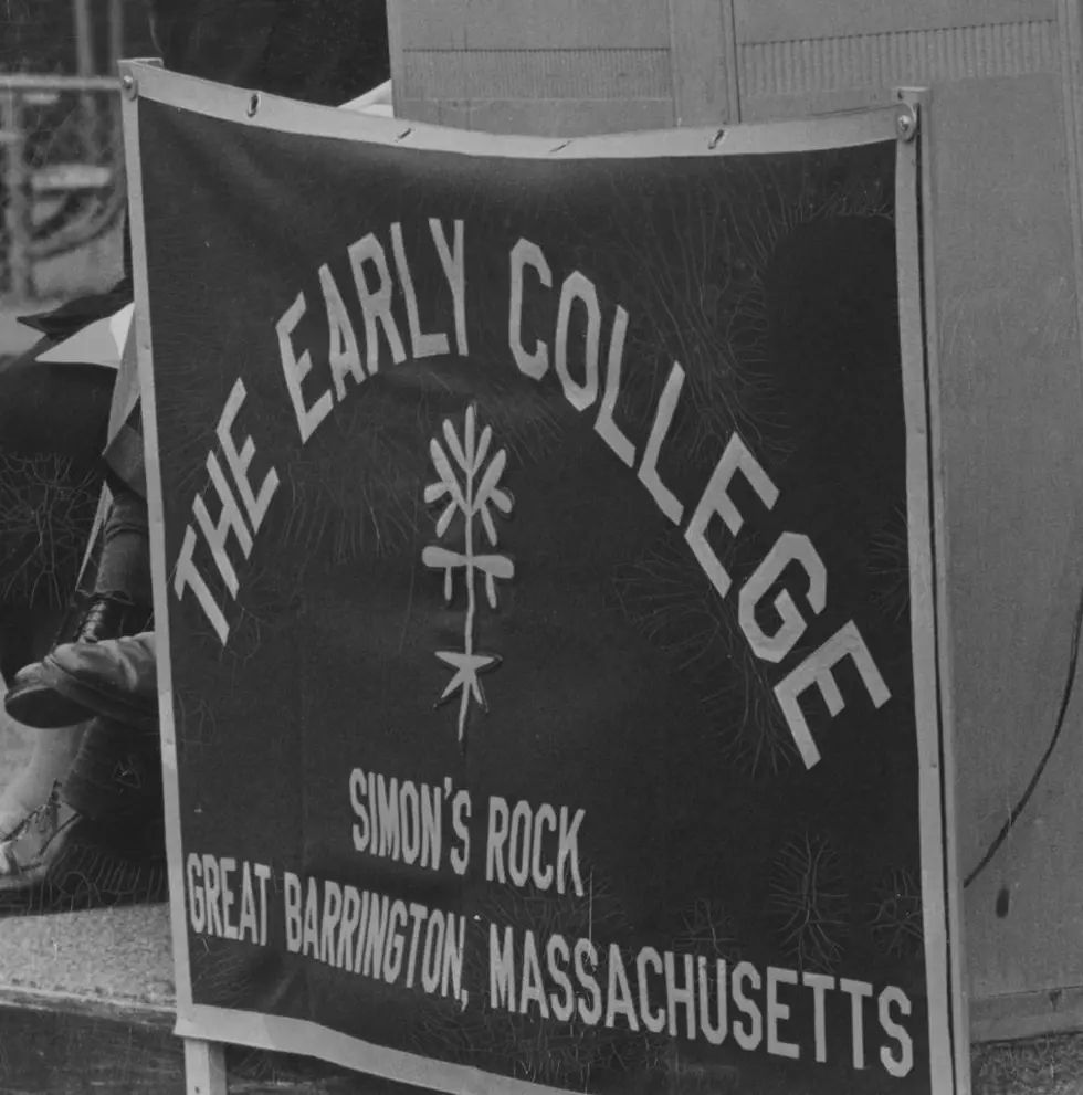 Banner reading "The Early College"

"Simon's Rock"

"Great Barrington, Massachusetts."