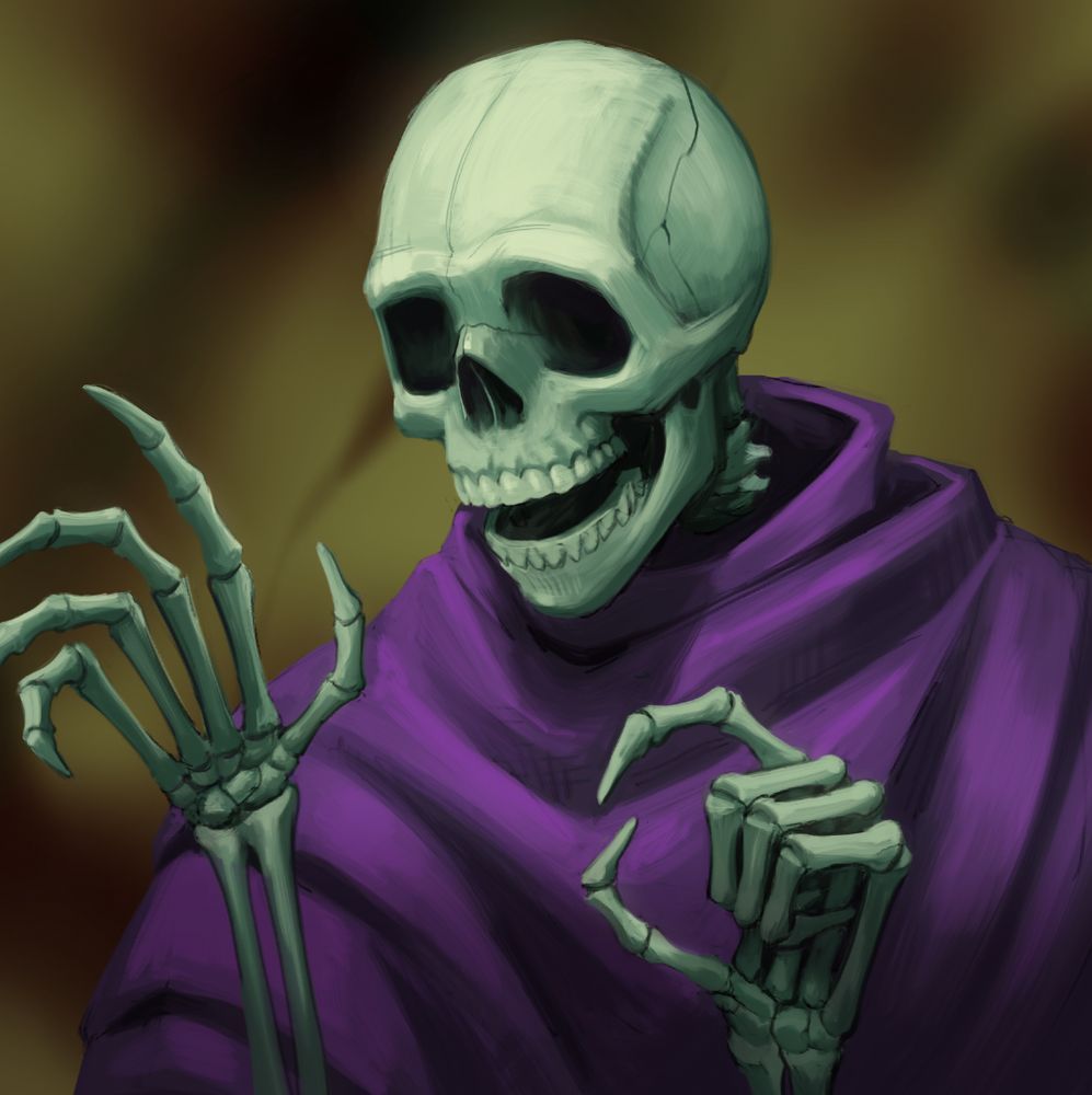 Art of the yugioh card Skull Servant
