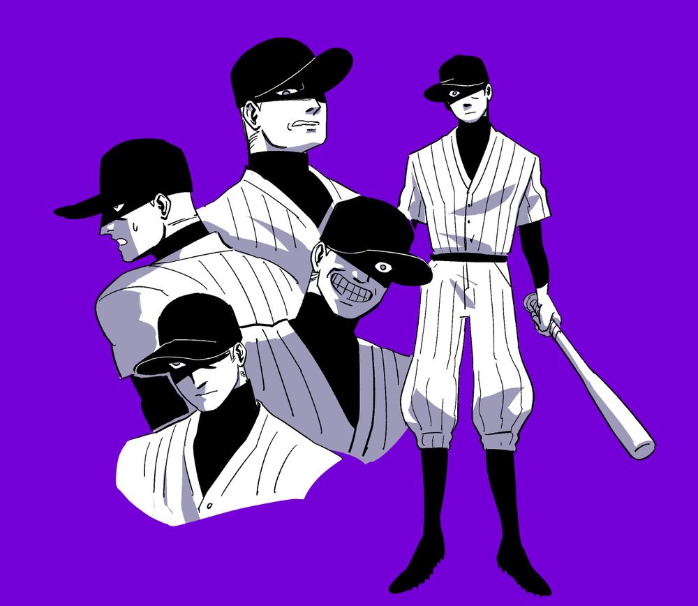 More drawings of The Batter from OFF
