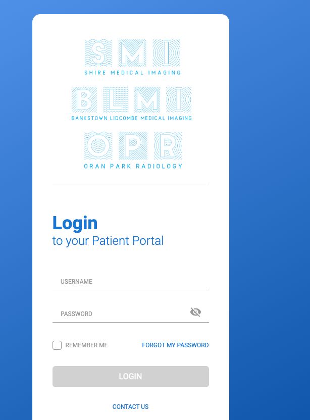 Website of Shire Medical Imaging, Bankstown Lidcome Medical Imaging, Oran Park Radiology