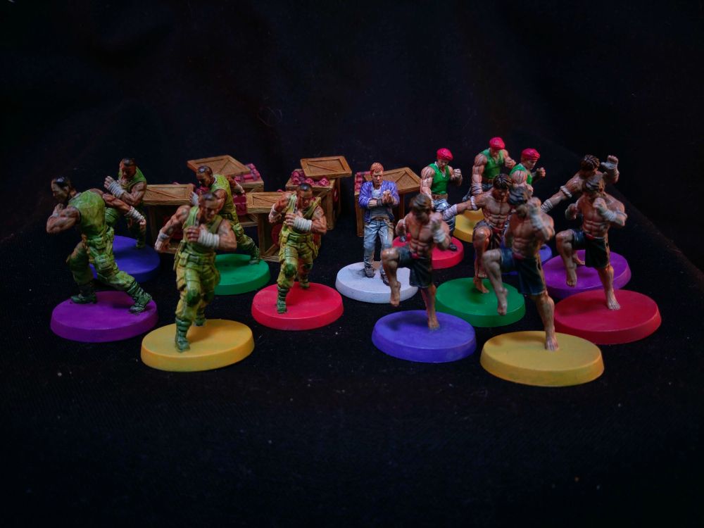 Firecloud gang painted up with additional five TNT boxes